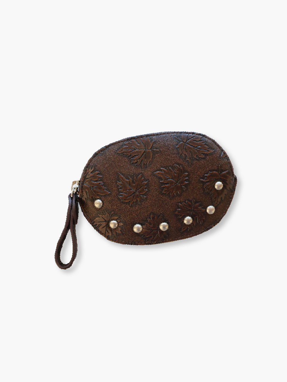 [ Exclusive • Limited ] Dots Wallet Oak Brown